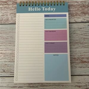 Hello Today Spiral Notepad